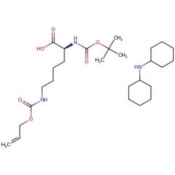 Sól dicykloheksyloamoniowa Boc-Lys (Alloc) -OH [110637-52-0]